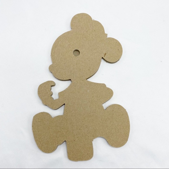 Vintage 1975 Mickey Mouse Bath Wall Decor 5 Pc Set - Picture 9 of 11